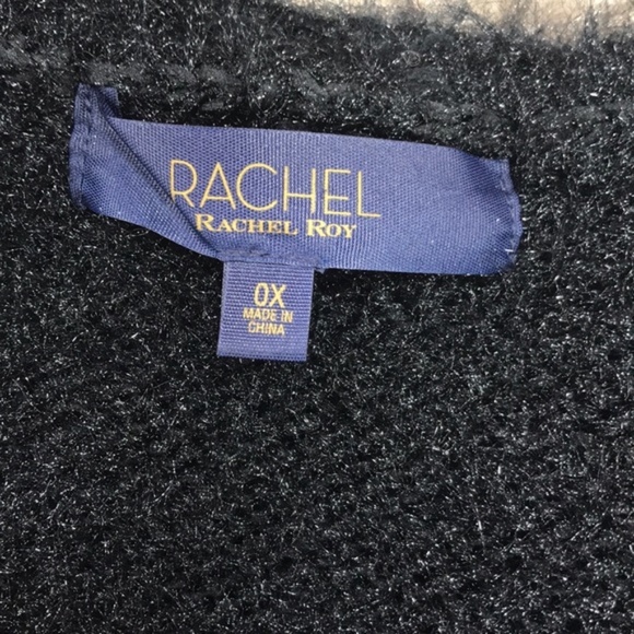 RACHEL Rachel Roy Women's Amara Fuzzy Cardigan - Picture 4 of 6